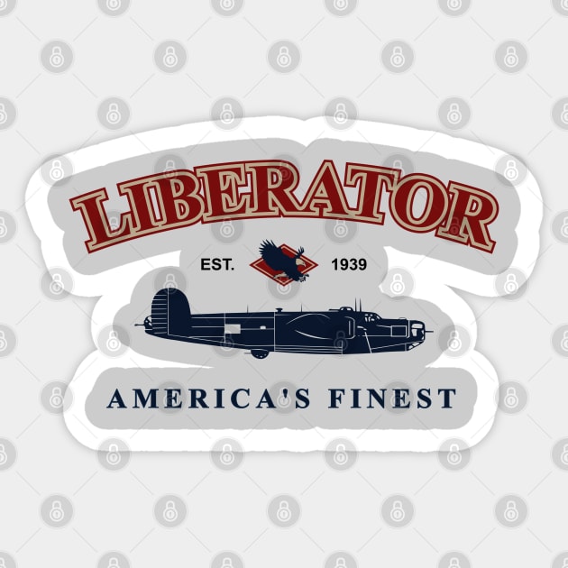 B-24 Liberator Sticker by TCP